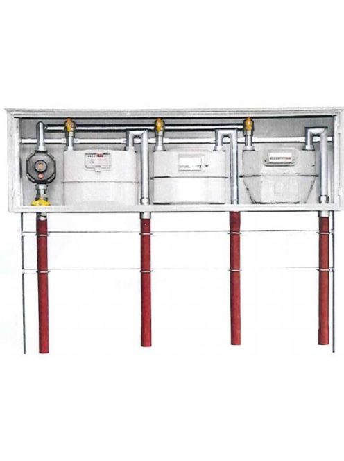 Előkerti iker szabályzó- és mérőállomás T9/3