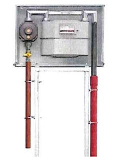 Előkerti szabályzó-mérőállomás T8