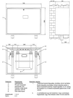 Falba építhető mérőállomás T30 FF G10/16