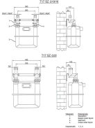 Fali mérős szerelősín T17 SZ G10/16 5/4”