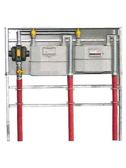 Előkerti iker szabályozó- és mérőállomás